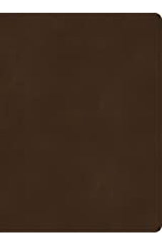 CSB Single-Column Wide-Margin Bible, Brown LeatherTouch