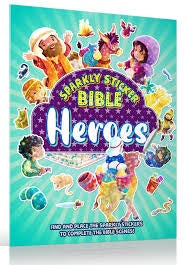 Sparkly Sticker Bible Heroes, SPH English