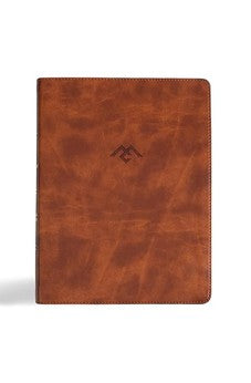 CSB Men of Character Bible, Revised and Updated, Brown LeatherTouch, Black Letter, Articles, Character Profiles, Videos, Cross-References, Easy-to-Read Bible Serif Type 9798384501817