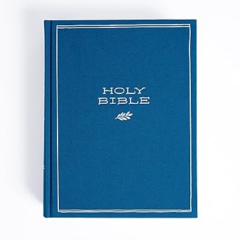 CSB Illustrator’s Notetaking Bible, Large Print, Deep Caribbean Blue Cloth Over Board, Black Letter, Wide Margins, Journaling Space, 600+ Line-Art Illustrations, Single-Column Text, Reading Plan