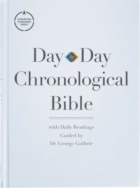 CSB Day-by-Day Chronological Bible, Hardcover 9798384542773