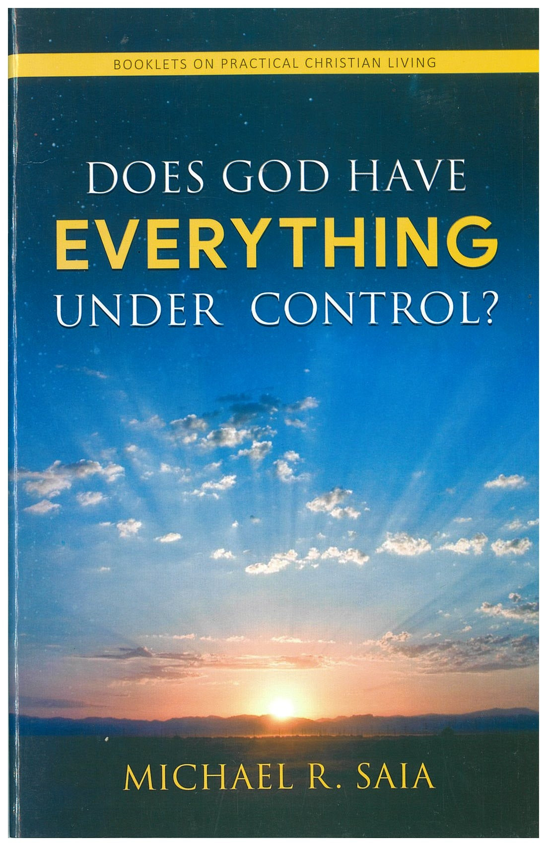 Does God Have Everything Under Control? GS01610170029